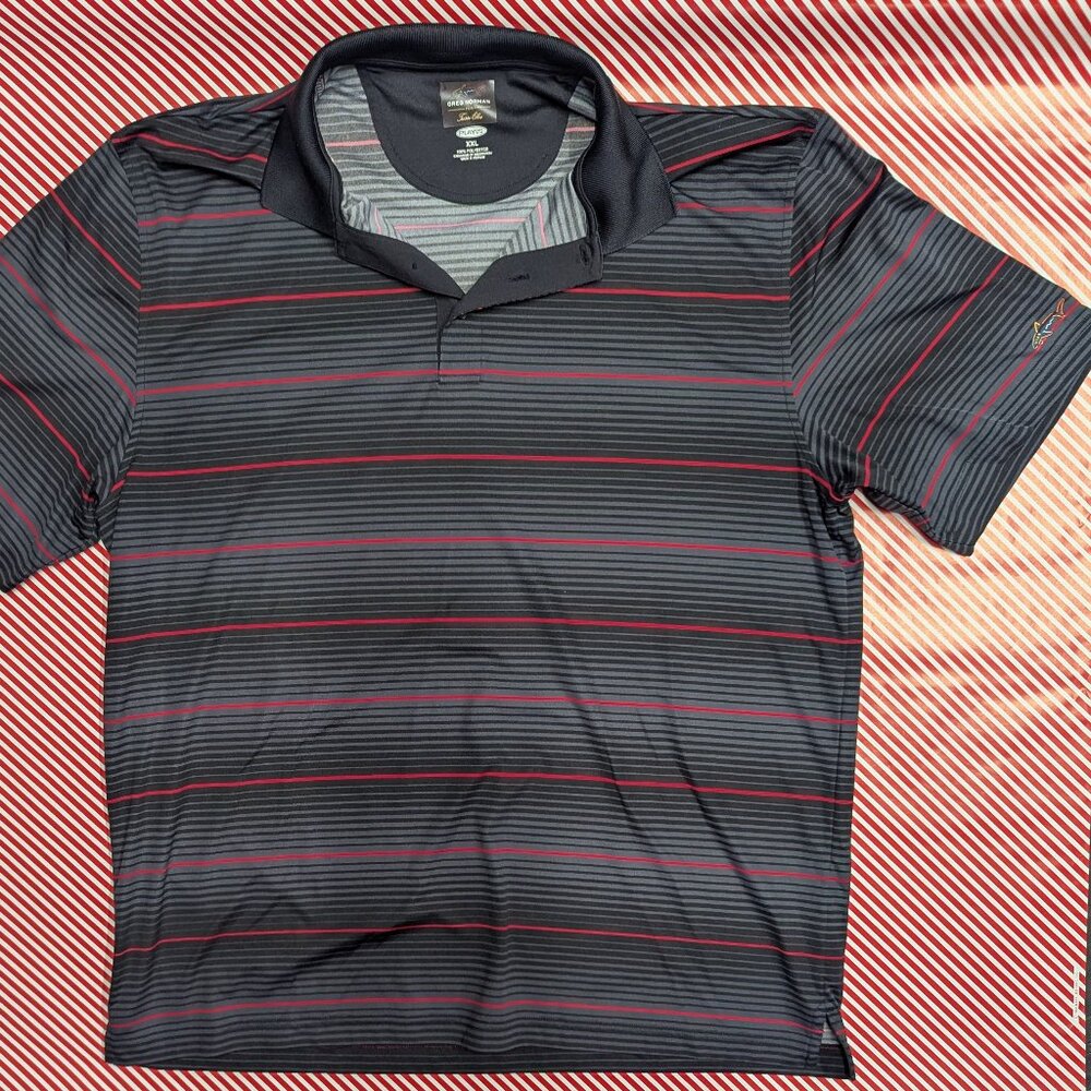 Greg Norman “Play Dry” Attack Life Polo Shirt – Men’s XXL – Barely Worn
